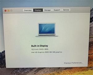 APPLE MACBOOK AIR 2011 1.70GHz INTEL CORE i5 4GB 256SSD MC965LL/A